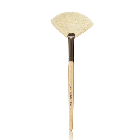 White Fan Brush