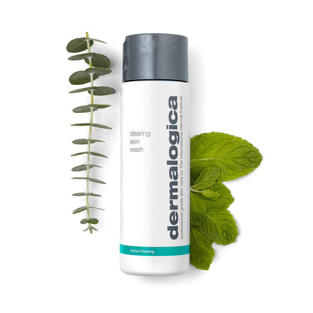 clearing skin wash